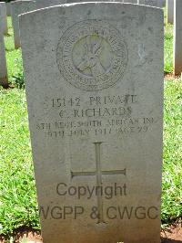 Dar Es Salaam War Cemetery - Richards, C